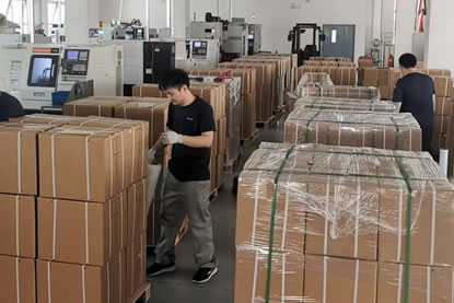 金橋紡機配件出口產品如期發貨交付